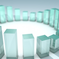 Beautiful shining Glass Blocks