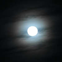 Cloudy Moon