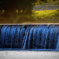 Nueces River in Campwood, Texas