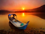 Sunset Boat