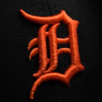 Detroit tigers Old English D