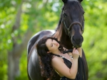 A Lady and her Horse