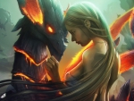 Girl and the Fire Dragon