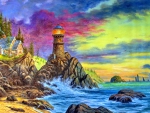 Beautiful Lighthouse in the cottage