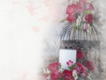 Roses in Cage