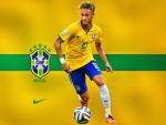 NEYMAR BRAZIL WORLD CUP 2014 WALLPAPER