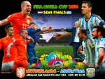 NETHERLANDS - ARGENTINA  SEMI-FINALS WORLD CUP 2014