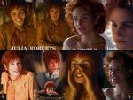 Julia Roberts and as Tinkerbell from Hook