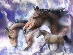LIGHTNING HORSES