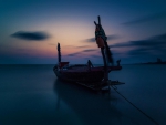 Boat In Dark