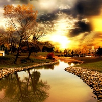 Autumn Day in the Park