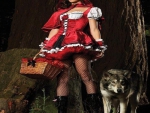 Red Riding Hood And Wolf