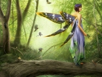 Fairy And Birds