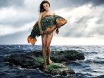 Girl With A Fish O.o