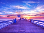SUNSET at PIER