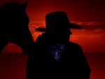 Cowgirl Silhouette