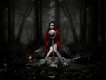 Dark Red Riding Hood