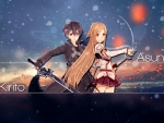 Kirito and Asuna Wallpaper