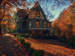 House in Autumn