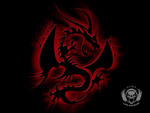 black red dragon
