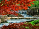 Autumn Waterfall