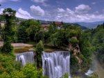 Waterfall in Bosnia