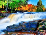 WATERFALLS in the AUTUMN
