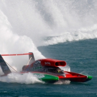 Hydroplane Jet Boat