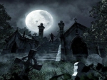 The Graveyard At Night