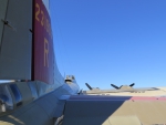 Tail view of b-17