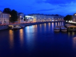Evening in Saint Petersburg, Russia