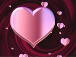 Pink Satin Hearts