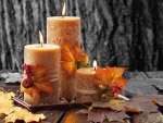 Î‘utumn candles