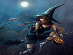 Witch In The Rain