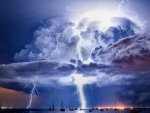 LIGHTNING STORM -GEELONG- AUSTRALIA