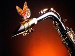 Butterfly on Sax