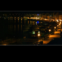 Tulcea  City ( Roamnia , Danube Delta ) by night