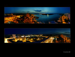 My town by night