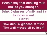 MILK, WINE, WALLS