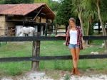 Cowgirl On The Farm