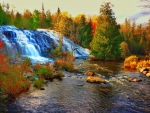 Autumn Waterfall