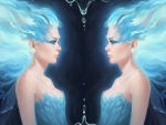 Blue Ice Flame Princess