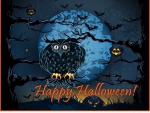 Happy Halloween Owl