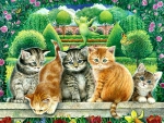 Topiary Cats F1Cmp