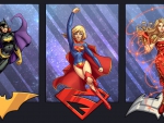 Batgirl, Supergirl & Wonder Girl