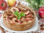 Apple Cheesecake