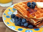 Blueberry Waffels