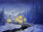 Christmas cottage