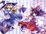 Hakurei Reimu & Kirisame Marisa