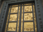 The (golden) Gates of Paradise in Florence